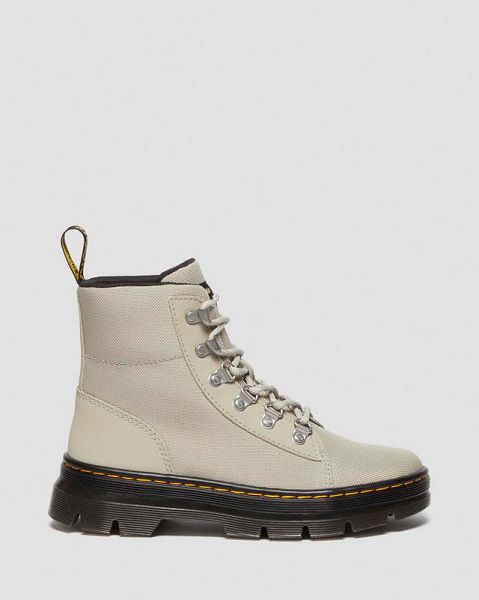 Dr Martens Combs Poly Women Casual Boots Grey | USA-897413