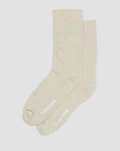 Dr Martens Double Doc Cotton Blend Accessories Socks Grey | USA-250671