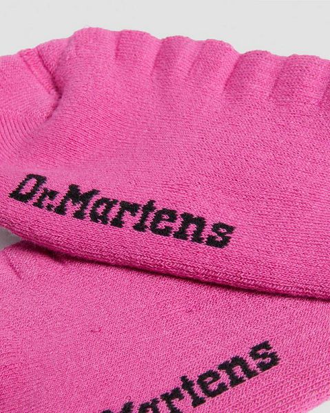 Dr Martens Double Doc Cotton Blend Accessories Socks Pink | USA-851734