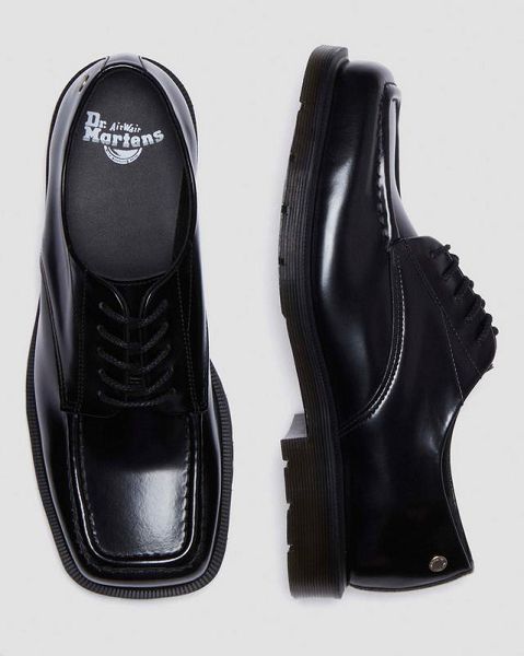 Dr Martens Durrow Men Dress Shoes Black | USA-527984