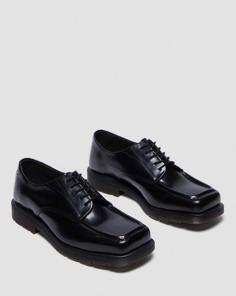 Dr Martens Durrow Men Dress Shoes Black | USA-527984