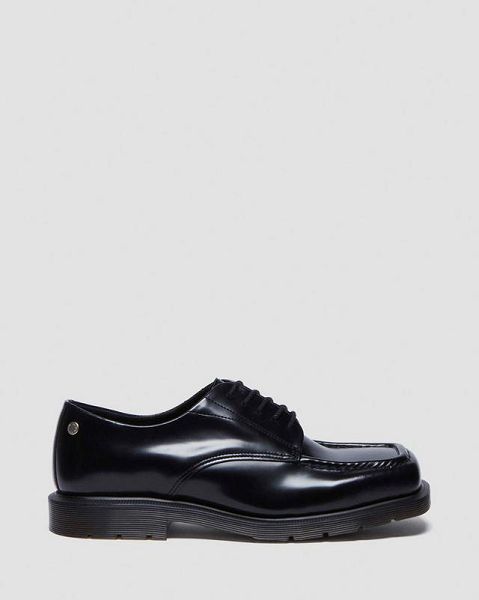 Dr Martens Durrow Men Dress Shoes Black | USA-527984