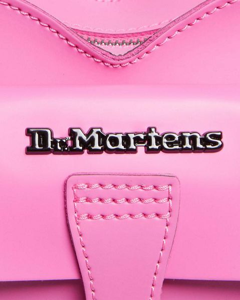 Dr Martens Heart Shaped Leather Accessories Backpack Pink | USA-425678