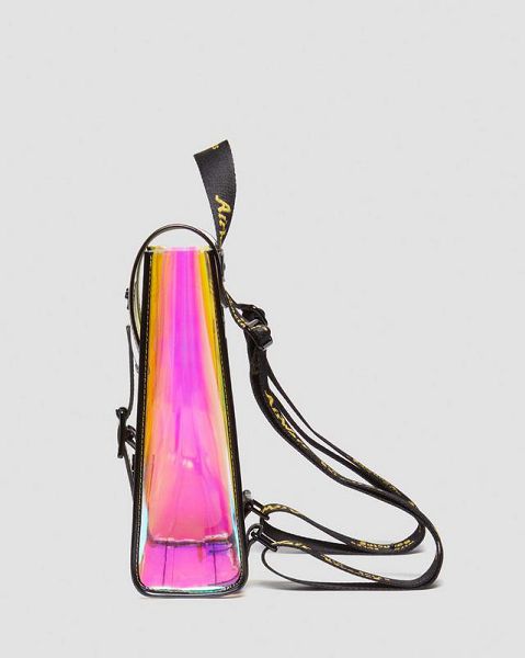 Dr Martens Iridescent Transparent Mini Accessories Backpack Multicolor / Black | USA-952170