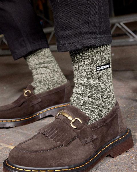 Dr Martens Merino Organic Cotton Blend Accessories Socks Grey | USA-415736