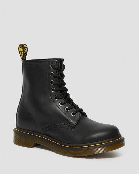 Dr Martens Nappa Leather Lace Up Women 1460 Boots Black | USA-850237