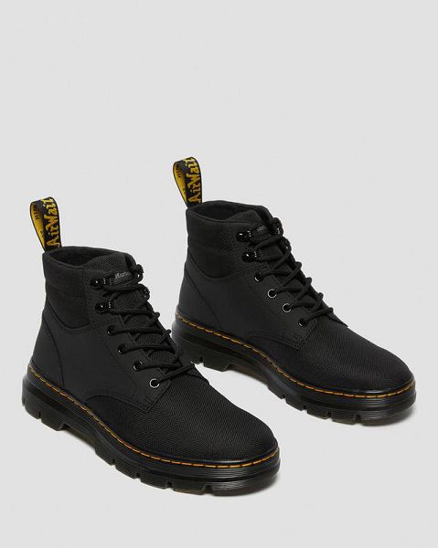 Dr Martens Rakim Utility Men Chukka Boots Black | USA-480759