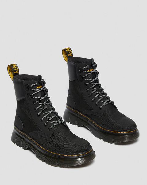 Dr Martens Tarik Men Utility Boots Black | USA-458029