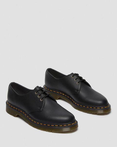 Dr Martens Vegan 1461 Felix Women Oxford Shoes Black | USA-571638