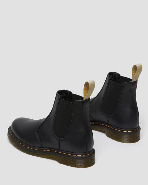 Dr Martens Vegan 2976 Felix Men Chelsea Boots Black | USA-659480