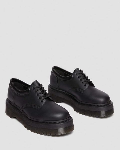 Dr Martens Vegan 8053 Felix Platform Men Casual Shoes Black | USA-342015