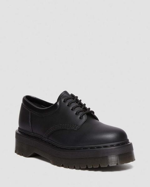 Dr Martens Vegan 8053 Felix Platform Men Casual Shoes Black | USA-342015