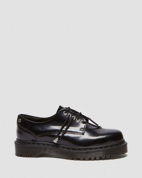 Dr Martens Zeffir 5i Buttero Men Leather Shoes Black | USA-368079